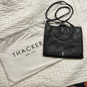 Thacker NYC black cross body or clutch